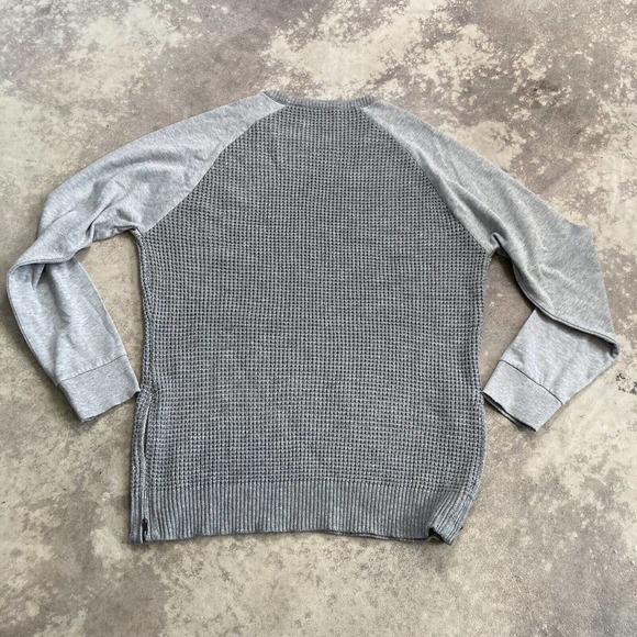 sovereign code crew‎ neck sweater gray mens size large Cotton Blend - Picture 7 of 12